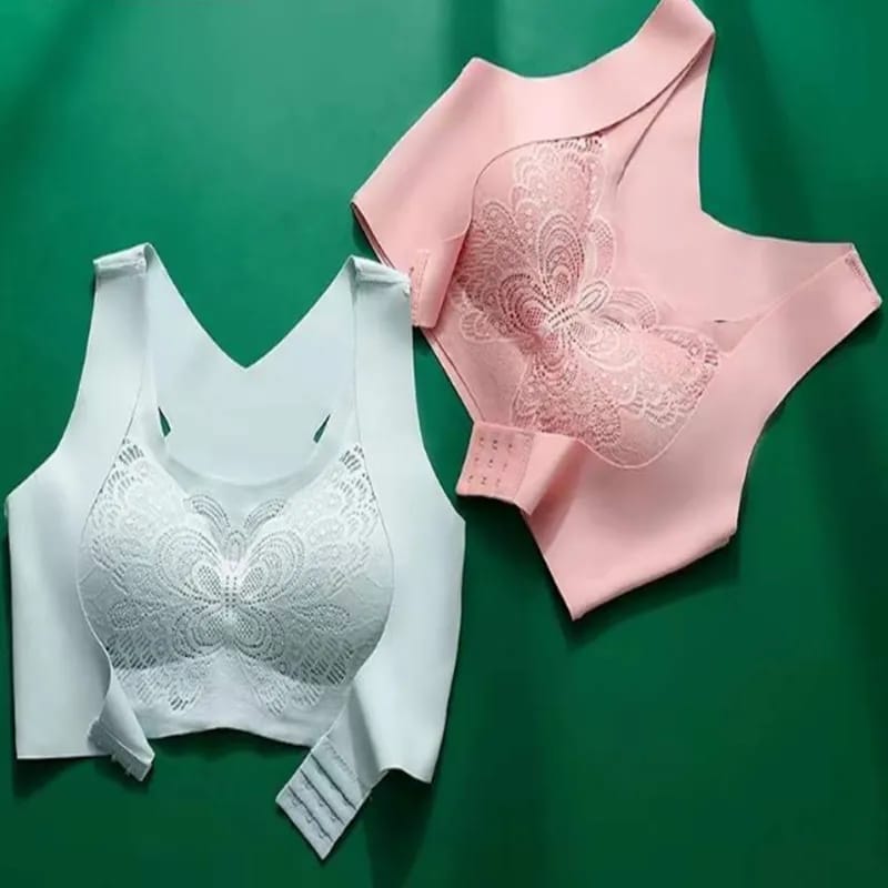 Buy 1 Get 2 Free Women Seamless Beauty Butterfly Soft, Stylish & Supportive Sports Bra
