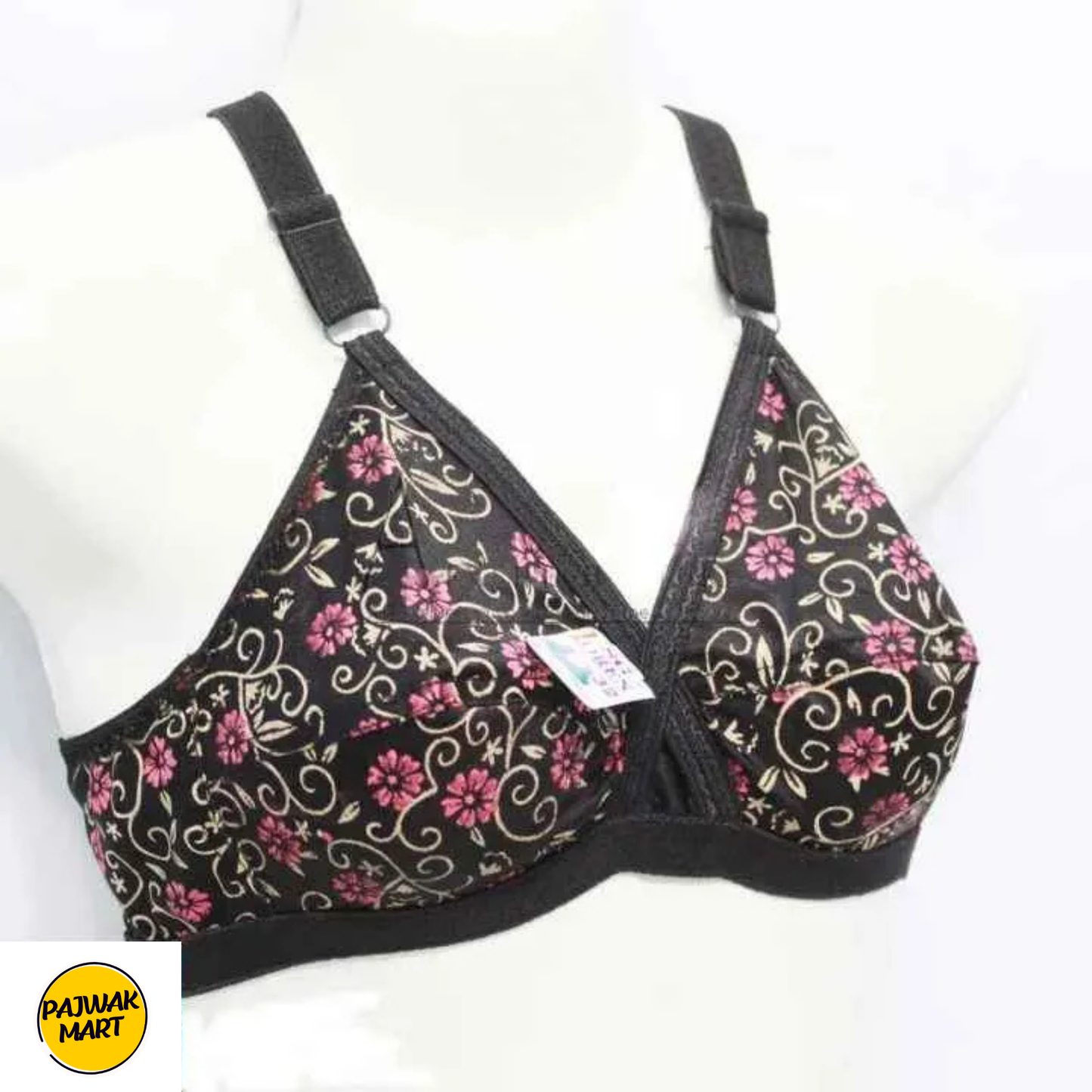 Pack of 4 Women's Multi-Color Jersey Printed Bra and Briefs