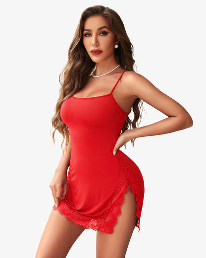 Slip Lace Soft Nightdress