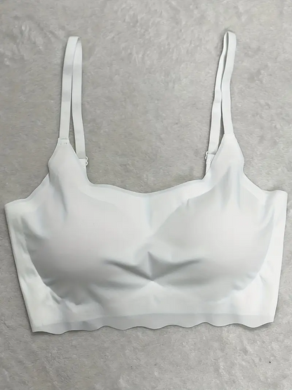 Seamless Wireless Padded Bra for Women, Removable Pads