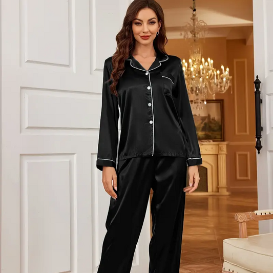Luxury Silk Pajama Set – Comfort & Elegance for a Perfect Night’s Sleep