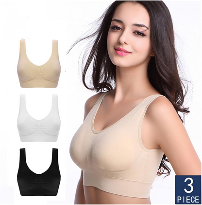 Ultra-Comfort Sports Bra – No Pads, No Net – Buy 1 Get 3 FREE